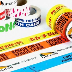 Custom Printed BOPP Tape - Logo Printed
