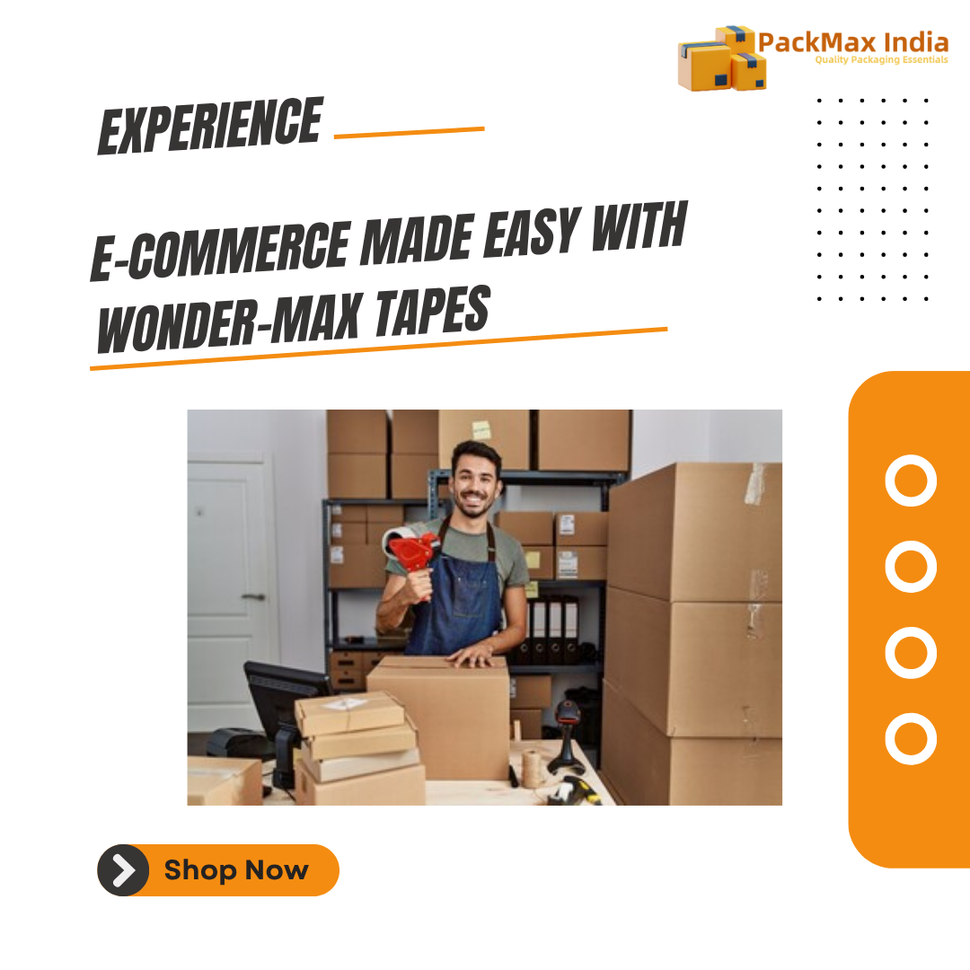 WonderMax® BOPP Brown (3 inch x 100 mtrs) High-Strength Cello Packing Tape, For Home, Office, Industrial, Ecommerce box Packaging, Decorating & DIY - Image 4